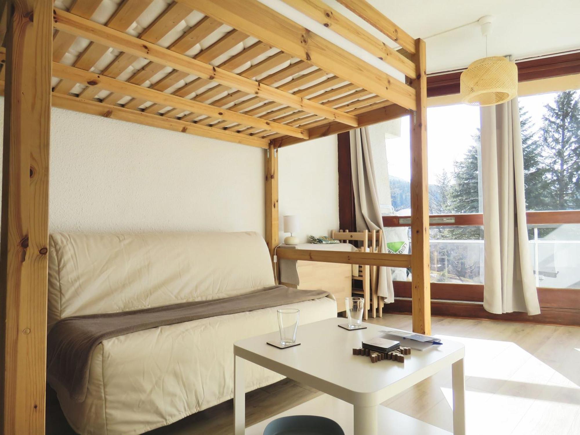 Studio Au Pied Des Piste Avec Linge De Maison Fourni - Cote 2000 วียาร์-เดอ-ล็อง ภายนอก รูปภาพ